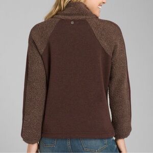 Prana Chocolate Brown Women's Cowl Sweater